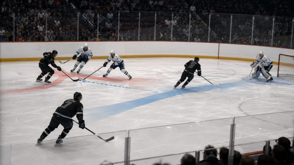 Cómo los equipos de hockey utilizan cambios de carril para superar la presión rival